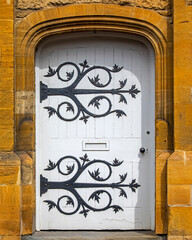 Beautiful Doorway in Moreton-in-Marsh, the Cotswolds, UK