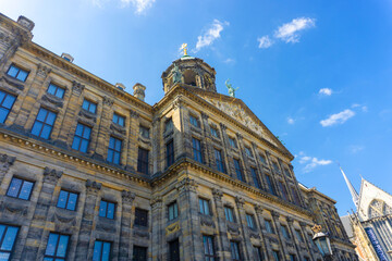 Fototapeta na wymiar Amsterdam's Royal Palace