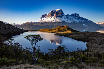 Patagonia reflection  - 501590451