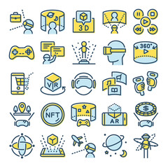 メタバース　アイコンセット