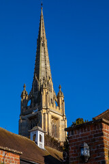 Fototapeta na wymiar St. Marys Church in Saffron Walden, Essex