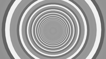 Obraz premium black and white spiral background.3d rendering