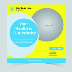 social media banner design tamplate