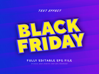 Black Friday Text Effect 