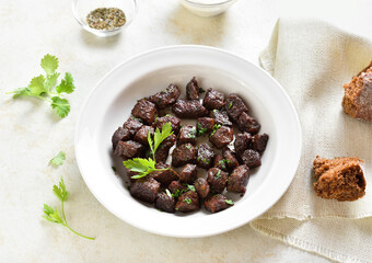 Garlic butter steak bites
