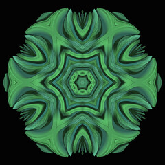 3D ornate creative design ceramic texture details dark background