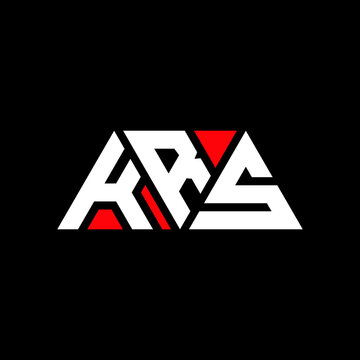 KRS triangle letter logo design with triangle shape. KRS triangle logo design monogram. KRS triangle vector logo template with red color. KRS triangular logo Simple, Elegant, and Luxurious Logo...