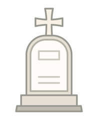 Obraz premium 十字架の墓