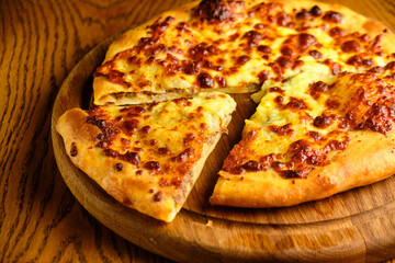 Khachapuri in Adjara, the national Georgian dish