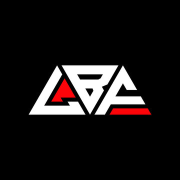 LBF triangle letter logo design with triangle shape. LBF triangle logo design monogram. LBF triangle vector logo template with red color. LBF triangular logo Simple, Elegant, and Luxurious Logo...
