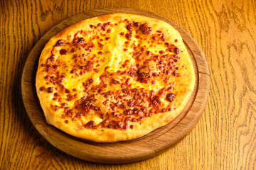 Khachapuri in Adjara, the national Georgian dish