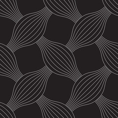 Vector seamless texture. Modern geometric background. A mesh of thin interlacing threads.