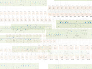 Electric wiring diagram for power transformers	