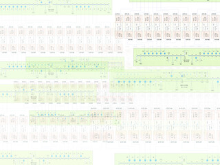 Electric wiring diagram for power transformers	