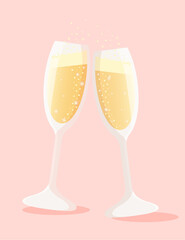 Champagner glasses