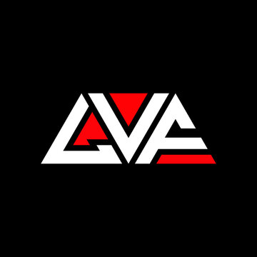 LVF triangle letter logo design with triangle shape. LVF triangle logo design monogram. LVF triangle vector logo template with red color. LVF triangular logo Simple, Elegant, and Luxurious Logo...