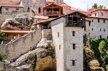 Orthodox Monastery of the Great Meteor, Greece.