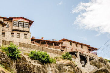 Obraz premium Orthodox Monastery of the Great Meteor, Greece.