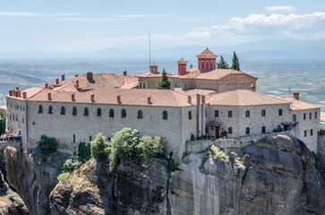 Orthodox Monastery of the Great Meteor, Greece.