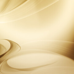 Soft brown abstract background with waves and lines