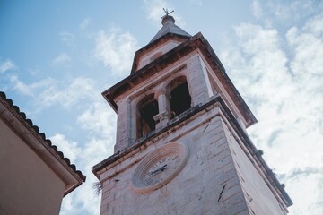 Fototapeta na wymiar Saint Ivan Church in Budva's Old Town in Montenegro