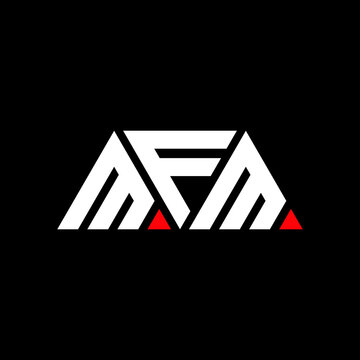 MFM triangle letter logo design with triangle shape. MFM triangle logo design monogram. MFM triangle vector logo template with red color. MFM triangular logo Simple, Elegant, and Luxurious Logo...