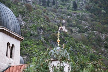 VIews of Kotor's Old Town in Montenegro