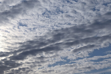 Natural sky beautiful blue and white texture background