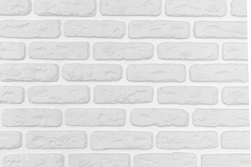 white brick decorative wall