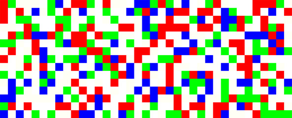 Pixel Background - Digital Vector Pattern 
