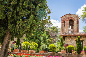 Naklejka premium Orthodox Monastery of the Great Meteor, Greece.