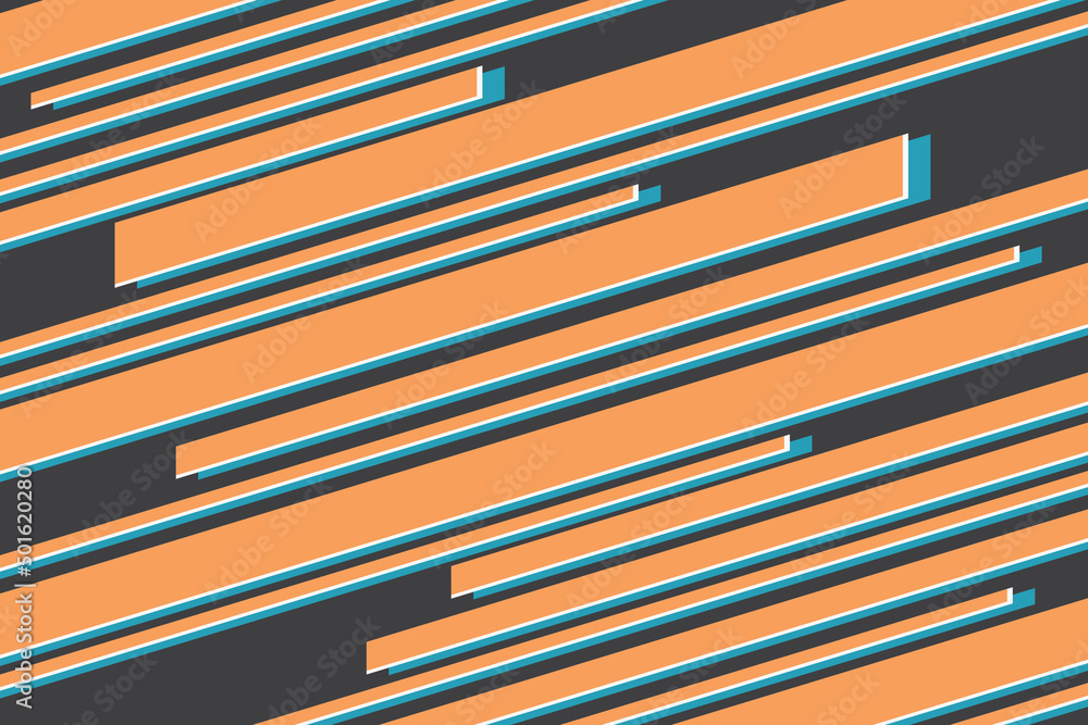 Poster simple background with colorful abstract striped lines pattern