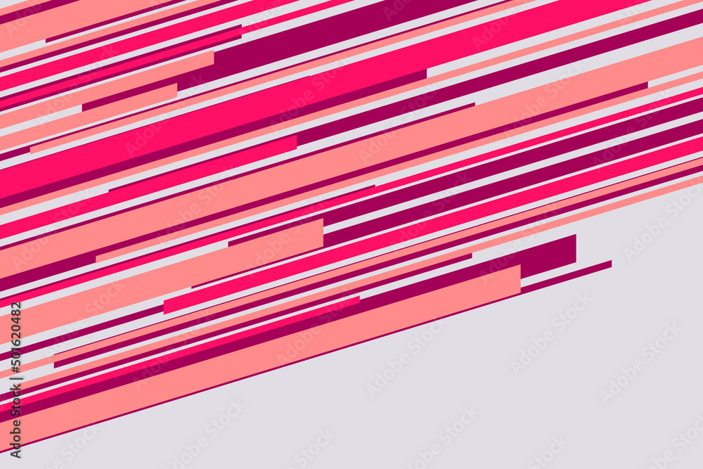 Poster simple background with colorful abstract striped lines pattern and with some copy space area