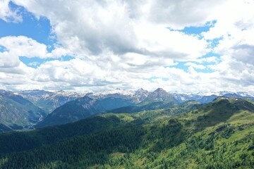 landscape with clouds