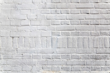 white brick wall grunge texture background