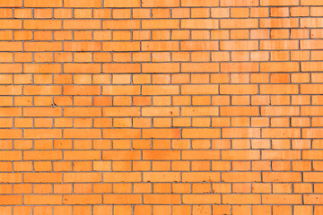 Red brick wall grunge texture background