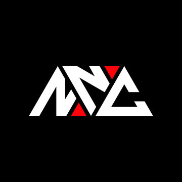 NNC triangle letter logo design with triangle shape. NNC triangle logo design monogram. NNC triangle vector logo template with red color. NNC triangular logo Simple, Elegant, and Luxurious Logo...