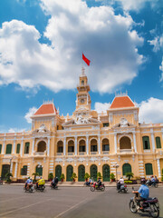 Naklejka premium The People's Committee Building, Ho Chi Minh City, Vietnam