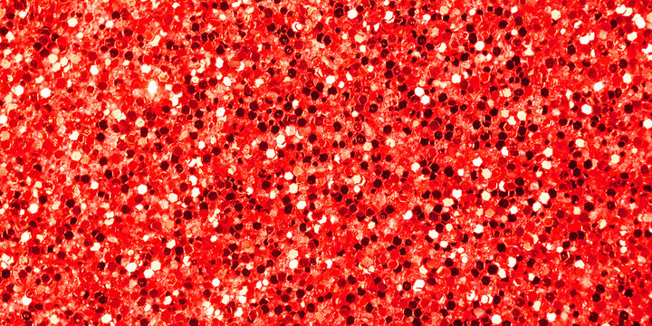 Red glitter sparkle texture background, abstract decoration and backdrop image