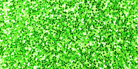 Green glitter sparkle texture background, abstract decoration and backdrop image