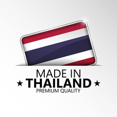 Made in Thailand graphic and label.