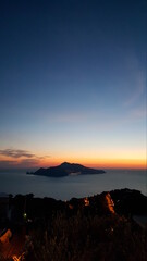 Capri Sonnenuntergang