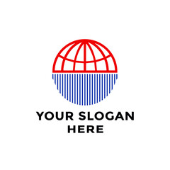 Modern logo design brand identity vector