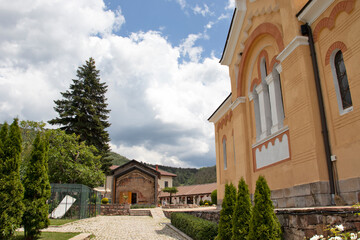 Naklejka premium Medieval Kremikovtsi Monastery of Saint George, Bulgaria