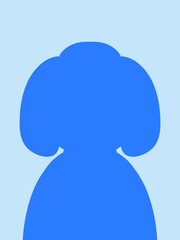 blue color of abstract background