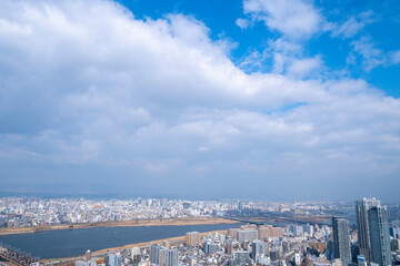 Obraz premium 大阪の街