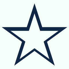 Star vector icon illustration eps - Vector