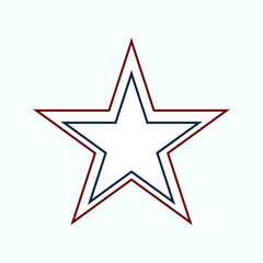 Star vector icon illustration eps - Vector