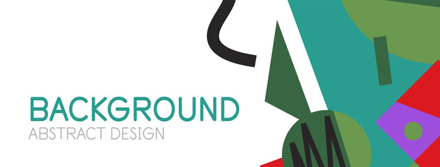 Abstract background with blocks, lines, geometric shapes. Techno or business concept for wallpaper, banner, background, landing page