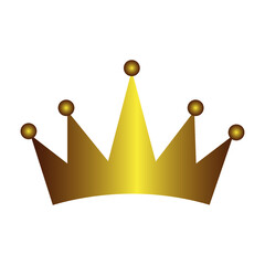 Crown logo vector luxury design